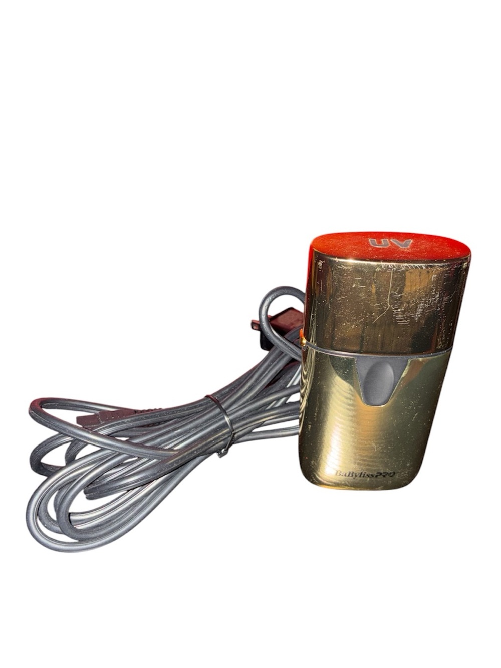 BaBylissPRO UVFOIL Cordless Foil Shaver Gold FXLFS1 w/ Charger & Manual